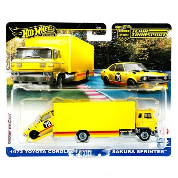 Team Transport #75 1972 Toyota Corolla Levin & Sukura Sprinter truck