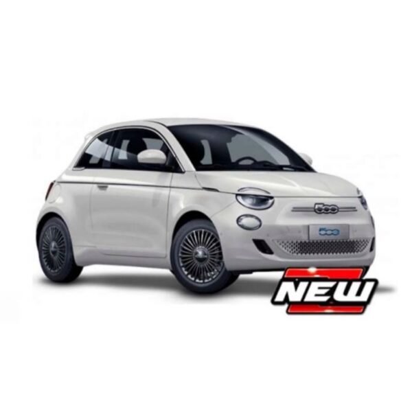 Burago - 1:43 2021 Fiat 500e, white