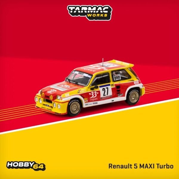 Tarmac - 1985 Renault 5 Maxi Turbo #27 Didier Auriol/B