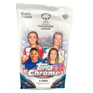 PACK 23-24 Topps Chrome Women Champions league value