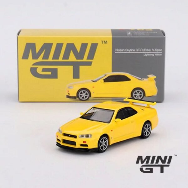 MiniGT - 1999 Nissan Skyline GT-R (R34) V-Spec Lighting