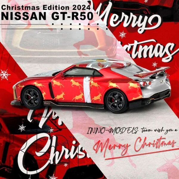 Inno64 - Nissan GT-R50 XMAS 2024, red