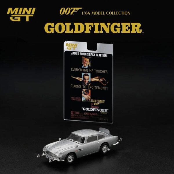 MiniGT - 965 Aston Martin DB5 *Goldfinger* English Blister