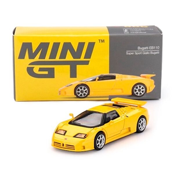 MiniGT - 1995 Bugatti EB110 Super Sport Giallo Bugatti