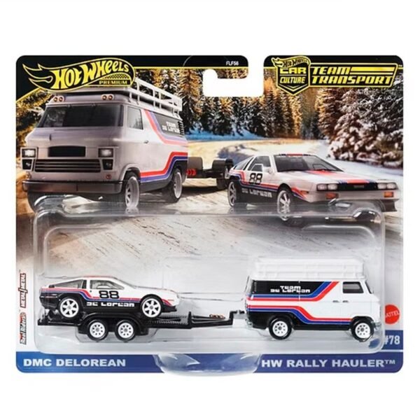 Team Transport #78 - DMC Delorean & HW Rally Hauler