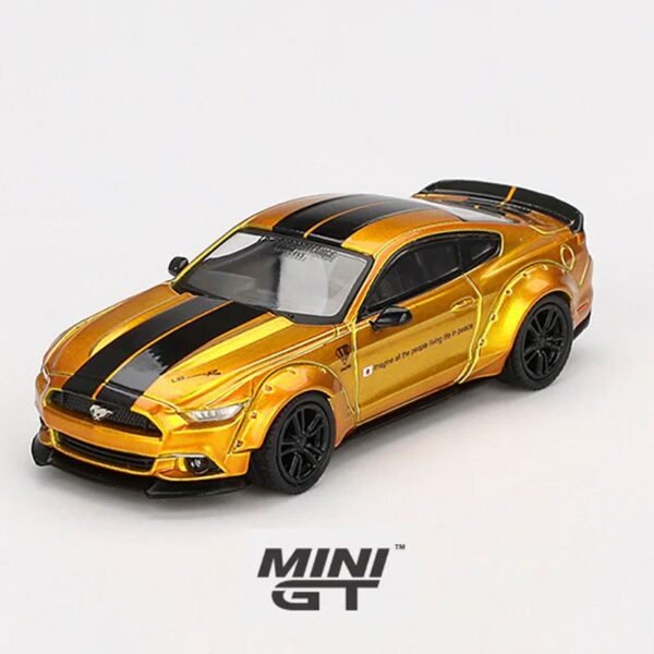 MiniGT - 2017 Ford Mustang LB-Works LB, gold