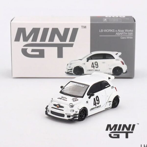 MiniGT - 2024 Fiat 595 Abarth LB-Works X Abas Works