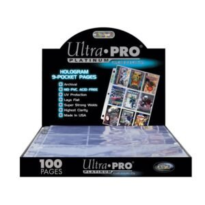 Ultra Pro - Platinum 9-Pocket Sheets - 100-Pack