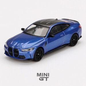 MiniGT - 2024 BMW M4 (G82) Competition, portimao blue