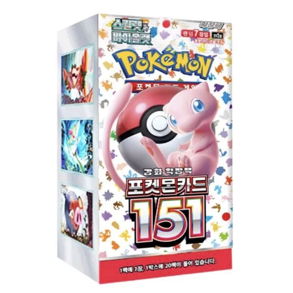 Korean Pokemon Box - 151 SV2A