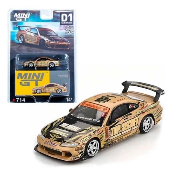 MiniGT - 1999 Nissan Silvia S15 Top Secret D1GP