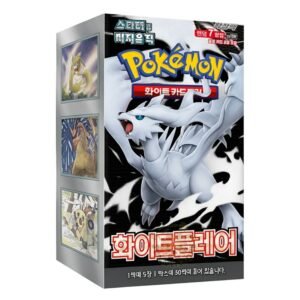 Korean Pokemon Box - White Flare Booster Box Japanese SV11W Reshiram