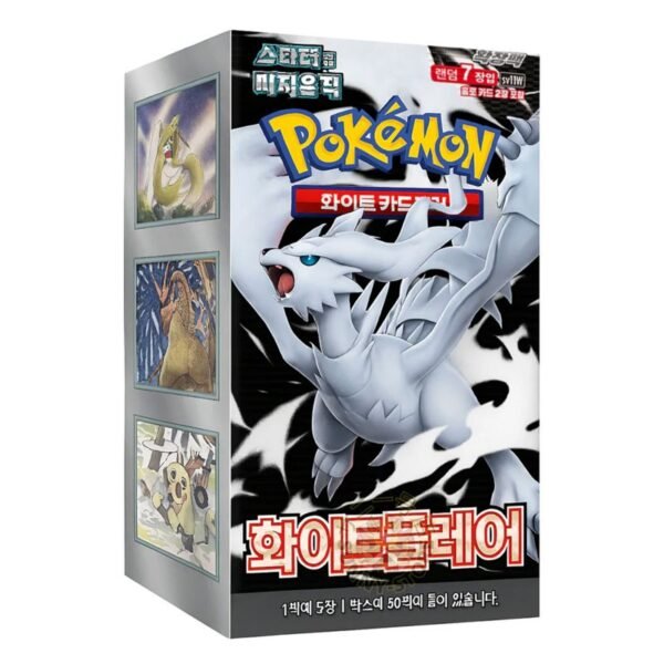 Korean Pokemon Box - White Flare Booster Box Japanese SV11W Reshiram