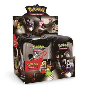 Pokemon SV10.5 Mini Tins Spanish - Black Glow & White Flame