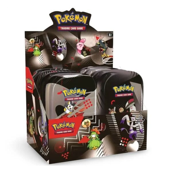 Pokemon SV10.5 Mini Tins Spanish - Black Glow & White Flame