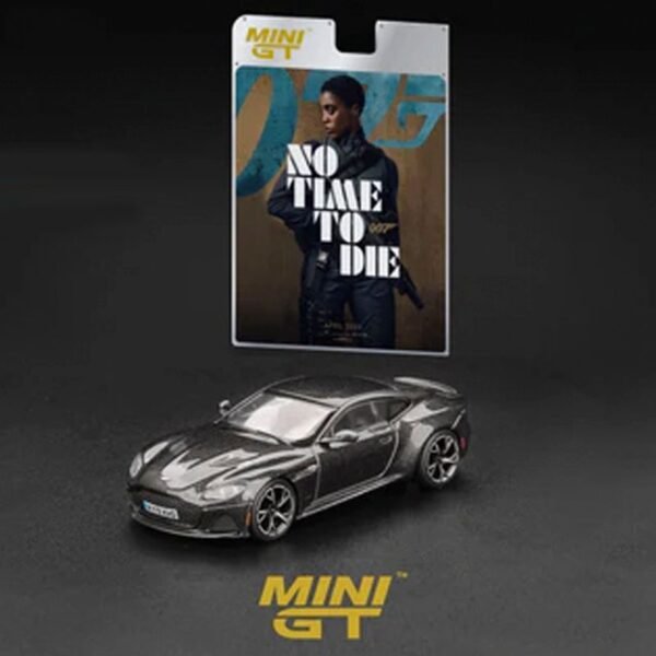 MiniGT - 2021 Aston Martin DBS *No Time To Die* James Bond ENGLISH