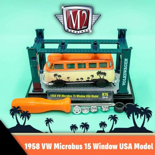 M2 - 1958 Volkswagen Microbus 15 Window USA Model