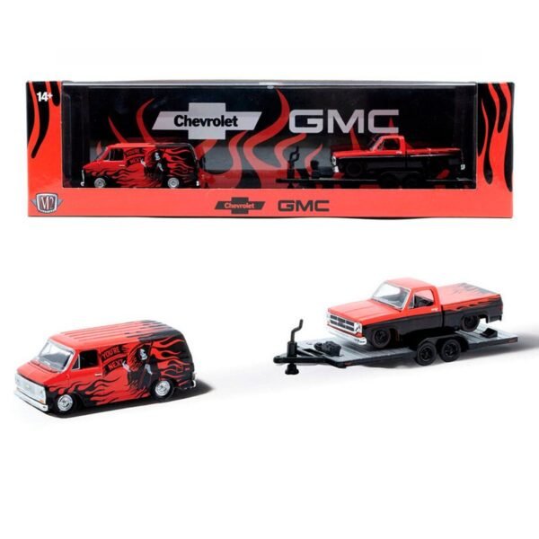 M2 - 1973 Chevrolet Van G10 with 1976 GMC Sierra Grande 15 Custom