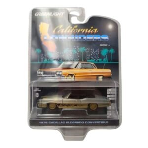 California Lowriders - CHASE 1976 Cadillac Eldorado Convertible, black & gold - Series 6
