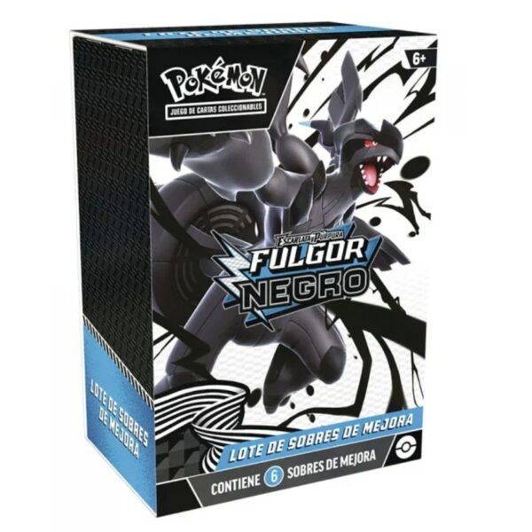Pokemon Fulgor Negro Sobres de Mejora - Booster Bundle SV10.5 Español