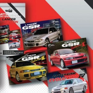 SOBRE - Tarmac Cards Mitsubishi Event Special Vol.01 - Lancer Evolution BOX