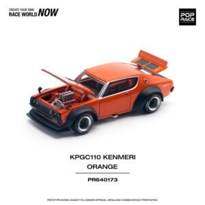 Pop Race - Nissan Skyline GT-R V8 Drift *Kenmeri*, orange
