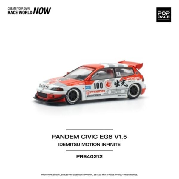 Pop Race - Pandem Civic EG67 V1.5, Idemitsu Motion Infinite