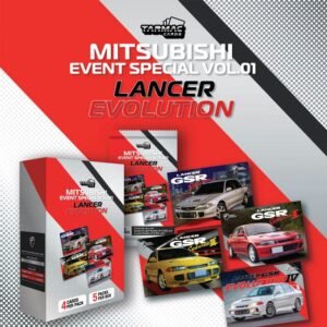 Tarmac Cards Mitsubishi Event Special Vol.01 - Lancer Evolution BOX