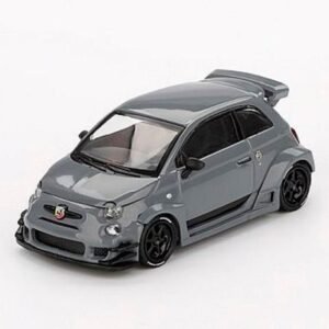 MiniGT - 2024 Fiat Abarth 595 LB-Works X, Abas Works grey