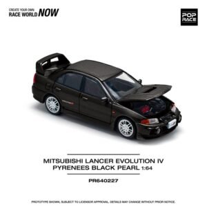 Pop Race - Mitsubishi Lancer Evolution IV, pyrenees black pearl