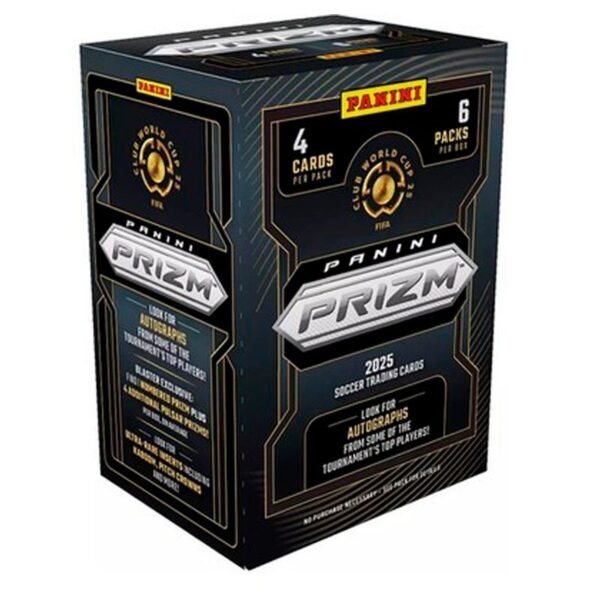 2025 Panini Prizm FIFA Club World Cup Soccer Blaster Box
