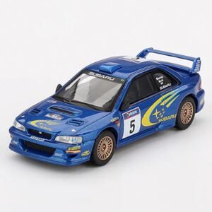 MiniGT - mini gt 1999 subaru impreza wrc 99 #5 richard burns/robert reid winner rally australia