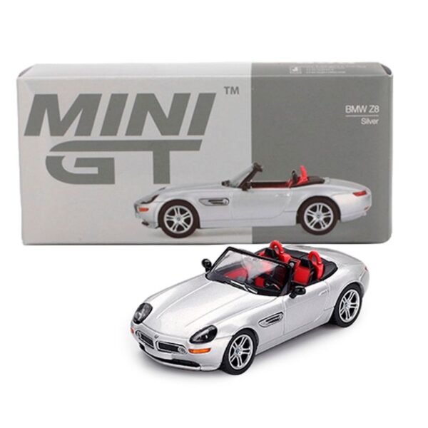 MiniGT - BMW Z8 Titanium Silver 2003
