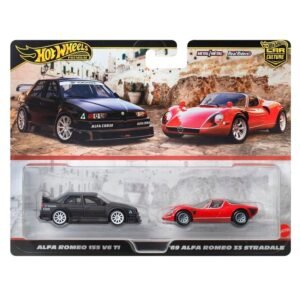 2-pack - Alfa Romeo 155 V6 TI & 69 Alfa Romeo 33 Stradale