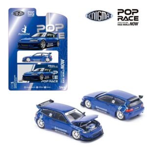 Pop Race - Pandem Civic EG6 v1.5, metallic blue blister
