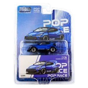 Pop Race - Pandem GR Yaris, metallic blue