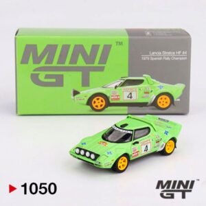 MiniGT - Lancia Stratos HF #4 Spanish Rally Champion 1979