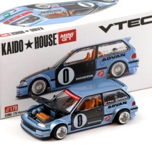 Kaido House - 1987 Honda Civic (EF) Roulette V1, blue/black - KAIDO179