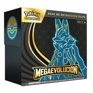 Pokemon ETB Megaevolucion Caja Entrenador Elite Lucario Español