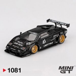 MiniGT - 2024 Lamborghini Countach LB-Works Black