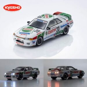 Kyosho - Castrol Skyline GT-R GR.A 1990 #23 with LED