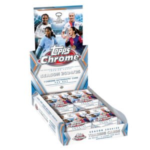 2024-25 Topps Chrome Soccer UEFA Women's Champions League Hobby Box