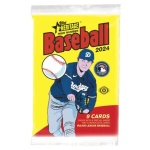 PACK 2024 Topps Heritage High Number Baseball Hobby Box
