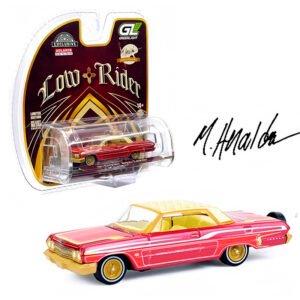 Greenlight Low Rider - 1963 Chevrolet Impala Lowrider, *Michael Heralda Special Edition*, pink