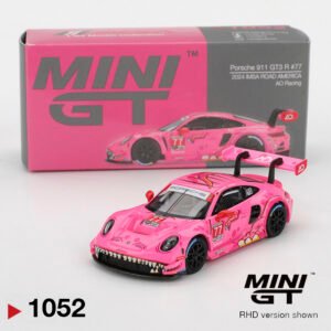 MiniGT 1052 - ROXY Porsche 911 (992) R #77 AO Racing Road America 2024