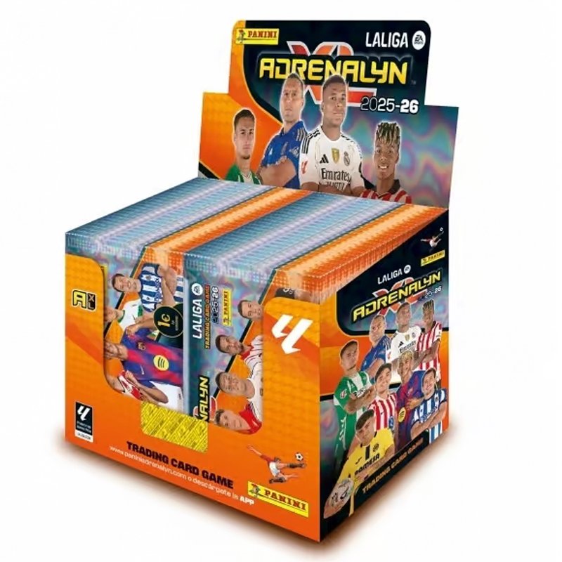 Actualizacion - 2025-26 Panini Adrenalyn XL La Liga Caja 50 sobres Actualizacion - 2025-26 Panini Adrenalyn XL La Liga Caja 50 sobres