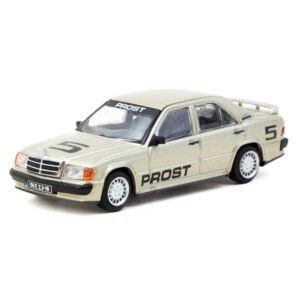 Tarmac - 1984 Mercedes-Benz 190 E 2.3-16, #5 Alain Prost Race of Champion, silver