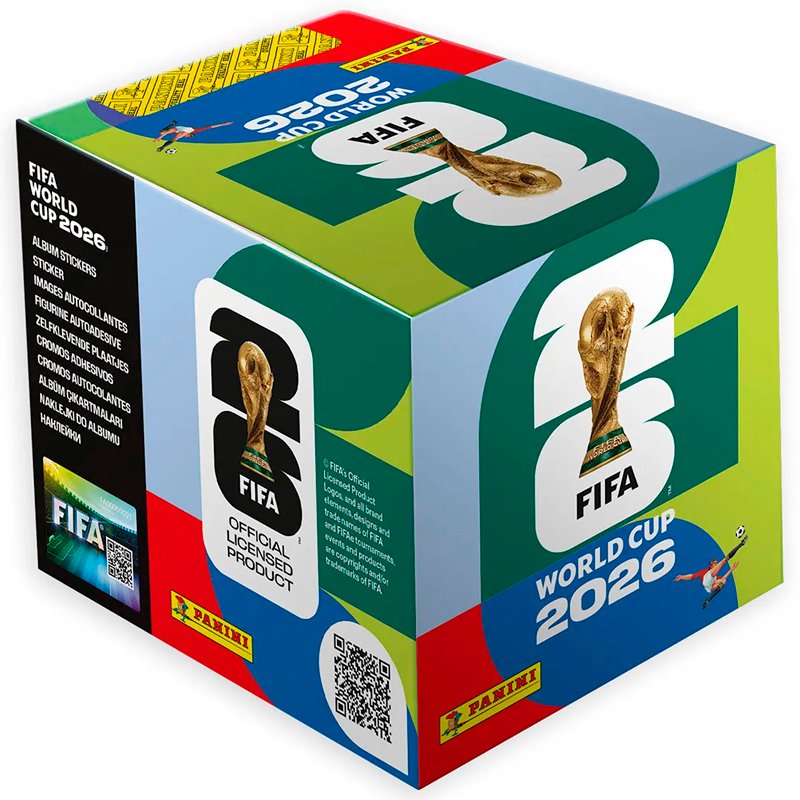 Caja 50 sobres Mundial World Cup 2026 Sticker - Panini Caja 50 sobres Mundial World Cup 2026 Sticker - Panini