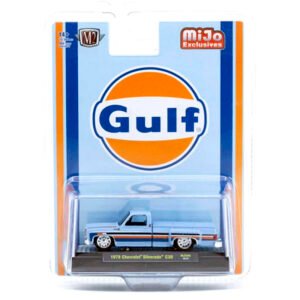 M2 Machines - 1978 Chevrolet Silverado 30 Custom *GULF*, blue/orange