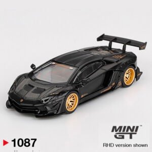 Mini GT 1087 - 2025 Lamborghini Aventador LB-Works Limited Edition Matte Black